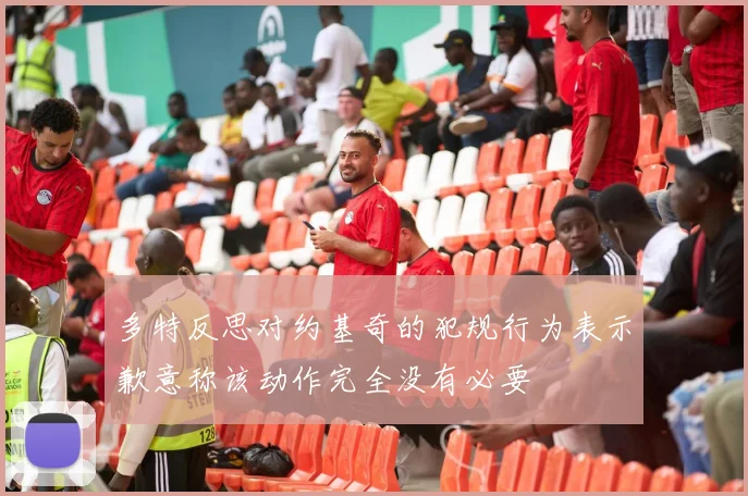 多特反思对约基奇的犯规行为表示歉意称该动作完全没有必要